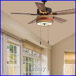 River Of Goods Ceiling Fan 42 Sonya Indoor Led Oil Rubbed With Light Kit Bronze
