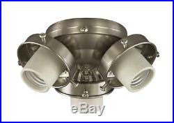 Savoy House 3 Light Ceiling Fan Light Kit (FLC304-SN) Satin Nickel