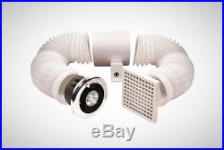Shower Fan Extractor Bathroom Kit Ventilation Electric 100 mm Ceiling Fan Light