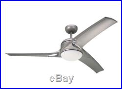 Titanium Mach One 3-Blade 52 Indoor Ceiling Fan with Light Kit & Remote Control