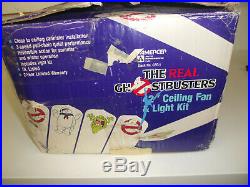 Vintage 1980s, The Real Ghostbusters 42 Ceiling Fan & Light Kit Amercep