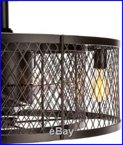 Vintere 20-in Aged Bronze Indoor/Outdoor Ceiling Fan Light Kit Remote 3-Blade