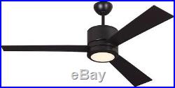 Vision Ceiling Fan with LED Light Kit 52 in. Oil Rubbed Bronze Monte Carlo