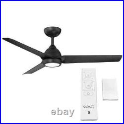 WAC Lighting Ceiling Fan 3-Blade+DC Motor+Light Kit Compatible+Reversible Motor