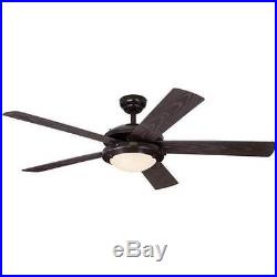 Westinghouse 7200700 Comet 52 Ceiling Fan withBlades, Light Kit, and Down Rod