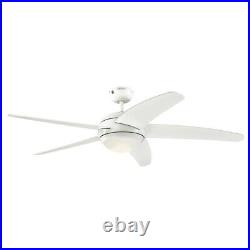 Westinghouse Bendan 52 White Ceiling Fan with LED Light Kit & Remote