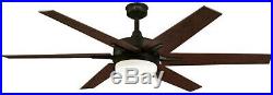 Westinghouse Cayuga 60 in. LED Oil Rubbed Bronze Ceiling Fan 6 Blades Light Kit