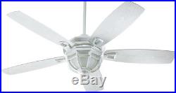 White 52 Indoor/Outdoor Patio Ceiling Fan With Light Kit