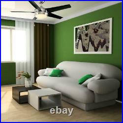 Windward 44 in. LED Brushed Nickel Ceiling Fan with Light Kit by Home Decorators